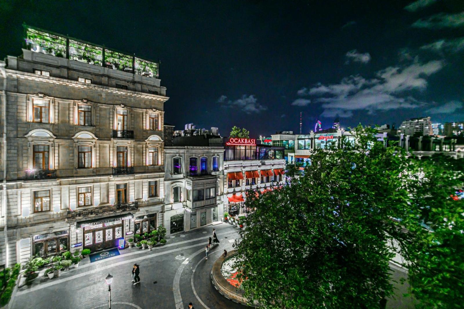 Apartment Corner Baku Bagian luar foto