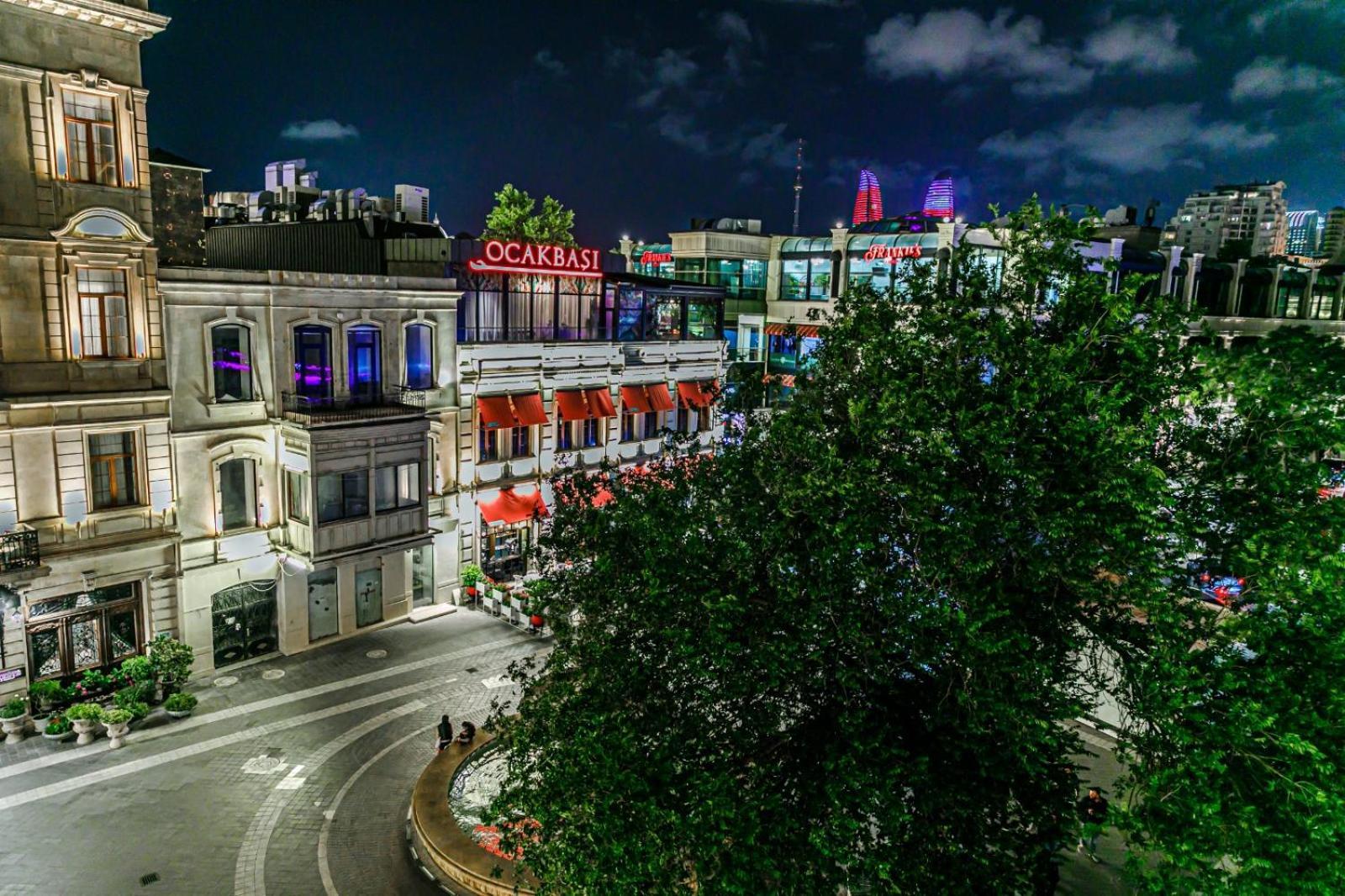 Apartment Corner Baku Bagian luar foto
