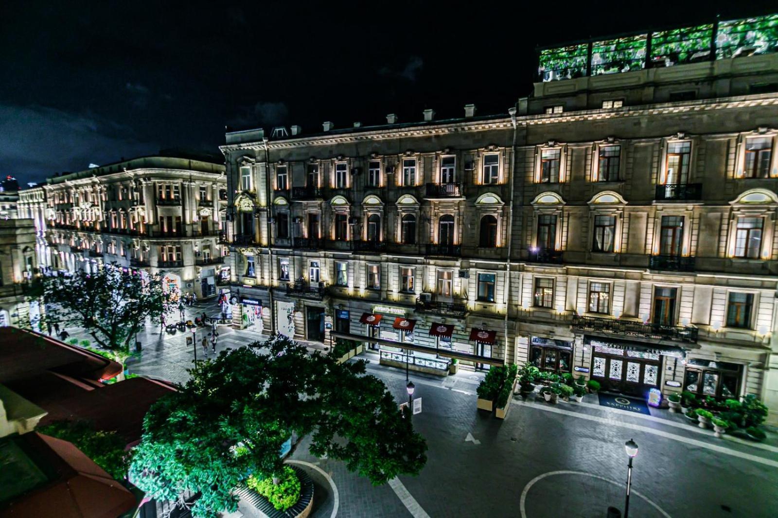 Apartment Corner Baku Bagian luar foto