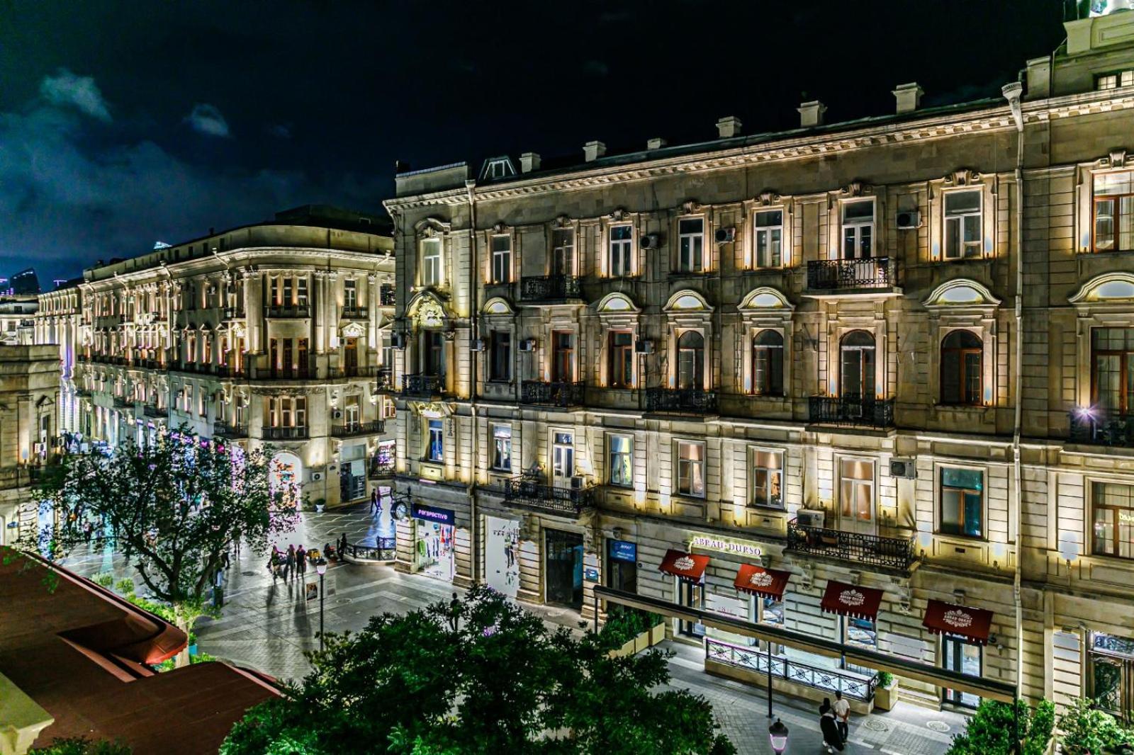 Apartment Corner Baku Bagian luar foto
