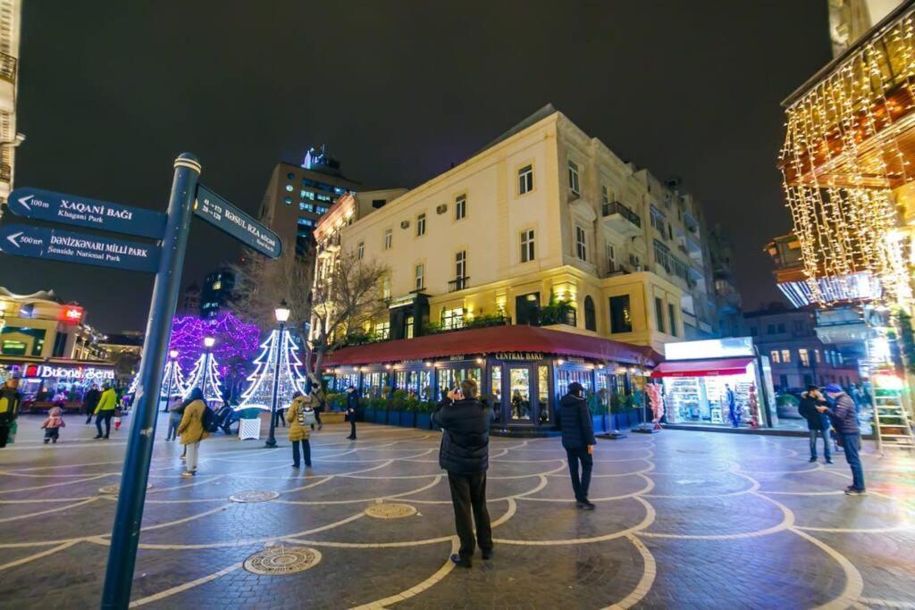 Apartment Corner Baku Bagian luar foto