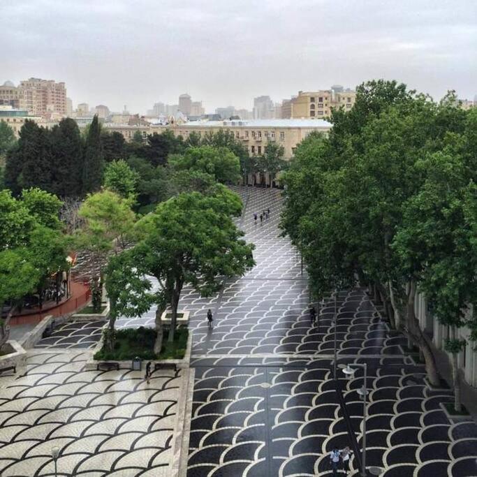 Apartment Corner Baku Bagian luar foto